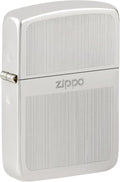 Zippo Sterling Silver Lighter: 1941 Replica with Engraved Design - High Polish 81664