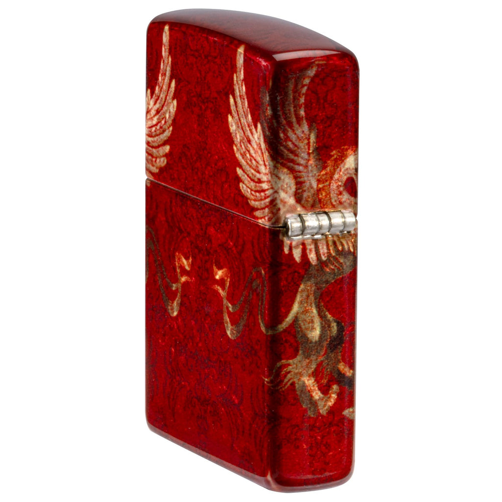 Zippo Rietveld Ace of Spades Design Street Chrome Pocket Lighter